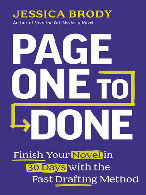 cover image of Page One to Done